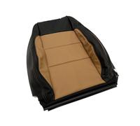 Original VW Golf 6 1K5 Lehnenbezug Leder Fahrersitz Sitz schwarz Beige Links mehrfarbig