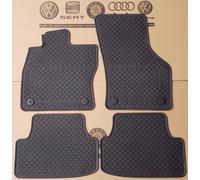 Original VW Gummi Fussmatten vorn + hinten VW Golf Sportsvan 517061500A 82V