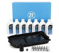 Original ZF Ölwanne Automatikgetriebe 8HP45-75 + 7L LIFEGURD FLUID 8 Öl für BMW