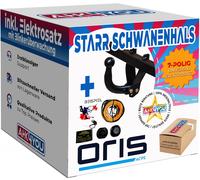 ACPS-ORIS Anhängevorrichtung Rückseite mit starrem Kugelkopf für OPEL PEUGEOT CITROEN 054-161