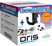 ORIS AHK für Opel Crossland X ab 17 vert. abnehmbar + 7-pol JAEGER STD ES SPEZ