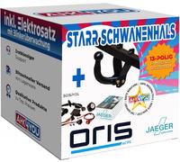 ACPS-ORIS Anhängevorrichtung Rückseite mit starrem Kugelkopf für OPEL PEUGEOT CITROEN 054-161