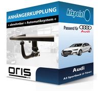 Oris Anhängerkupplung abnehmbar Kugelstange von unten gesteckt - SKODA OCTAVIA IV Combi