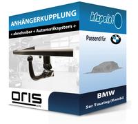 Oris Anhängerkupplung abnehmbar Kugelstange von unten gesteckt - BMW 5 Touring