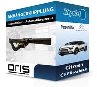 BOSAL-ORIS Anhängevorrichtung CITROËN C3 III SX PEUGEOT 208 208 Kasten
