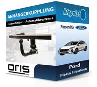 Für Ford Fiesta VII Typ HJ / HF (Oris) Anhängerkupplung vertikal abnehmbar neu
