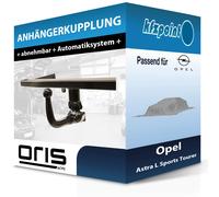 Für Peugeot 308 Break SW (Kombi) III (Oris) Anhängerkupplung vertikal abnehmbar