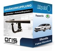 Oris Anhängerkupplung abnehmbar Kugelstange von unten gesteckt - SKODA FABIA III Kombi