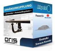 Oris Anhängerkupplung abnehmbar Kugelstange von unten gesteckt - TOYOTA COROLLA Stufenheck
