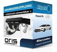 Oris Anhängerkupplung schwenkbar inkl. Oris E-Satz 13polig spezifisch - MERCEDES-BENZ C-KLASSE T-MODEL