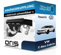 Anhängerkupplung schwenkbar inkl. E-Satz 13polig spezifisch - VW T-ROC Cabriolet