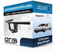 Oris Anhängerkupplung starr mit angeschraubtem Kugelkopf - PEUGEOT PARTNER TEPEE