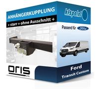 Oris Anhängebock mit 2-Loch-Flanschkugel - FORD TRANSIT CUSTOM V362 Bus