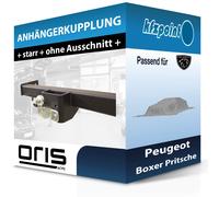 Oris Anhängebock mit 2-Loch-Flanschkugel - CITROËN JUMPER Bus