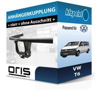 Oris Anhängerkupplung starr mit angeschraubtem Kugelkopf - VW TRANSPORTER T6 Kasten