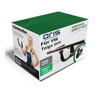 Oris Anhängerkupplung abnehmbar & 13poliger E-Satz für VW Taigo SUV 21- Neuware