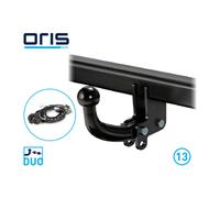 ORIS Anhängerkupplung AHK STARR + 13polig E-Satz für OPEL ASTRA K SPORTS TOURER