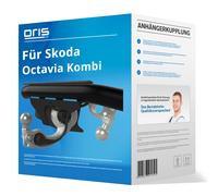 Anhängerkupplung schwenkbar inkl. E-Satz 13polig spezifisch - SKODA OCTAVIA IV