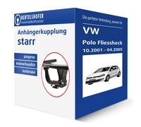 Oris Anhängerkupplung starr mit angeschraubtem Kugelkopf - VW POLO