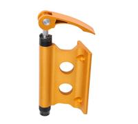 OSALADI Innenraum Fahrradträger mit Aluminiumlegierung Vorderradgabel Klemme und Schnellspanner für Mountainbike Gabelhalterung zum Sicheren Transport