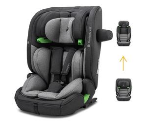 Osann Flux Isofix eXT Kindersitz, i-Size von 76 bis 150 cm, mitwachsend, längere Verwendungsdauer des Gurtsystems bis 120 cm max. 23kg - Universe Grey