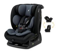 Osann Huddle 2, Kindersitz ohne Isofix Reboarder, 40 bis 150 cm, mitwachsend,Fahrtrichtung vorwärts und rückwärts, Montage mit 3-Punkt-Gurt - Nero