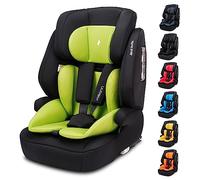 Osann Jazzi Isofix Kindersitz ab 1 Jahr (76-150 cm), Kindersitz mit Isofix | mitwachsender Kinderautositz, Kindersitz 9-36 kg mit Isofix & Top-Tether, Schutz & Geborgenheit auf jeder Fahrt - Lime