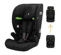 Osann Lupo Kindersitz, i-Size von 76 bis 150 cm, mitwachsend Kindersitz Auto ohne Isofix, 3-Punkt-Gurt - Black