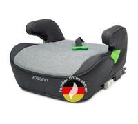 Osann Lux Isofix, Sitzerhöhung Auto Kinder, Kindersitzerhöhung mit Isofix | Kindersitz Auto 126-150 cm, 15-36 kg, Sitzerhöhung ab 6 Jahre mit Isofix, Booster, sichere Gurtführung mit Gurtfix-Grey