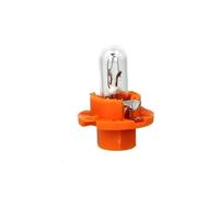Glühlampe, 12 V 1.1 W, BX8.4D, orange, 1 Stück