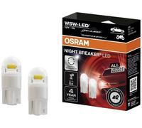OSRAM NIGHT BREAKER LED W5W, universelles Standlicht/Positionslicht/Innenraumlicht, 12V
