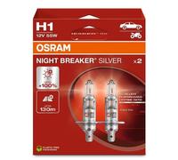 Osram Automotive 4062172388085 Halogen Leuchtmittel Night Breaker® Silver H1 55W 12V