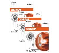 Osram 6418-02B Glühlampe Original Sv8,5-8 12V 5W, 2er-Set, Medium (Packung mit 3)