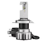 OSRAM NIGHT BREAKER LED SMART H4 für Motorräder; bis zu 330% mehr Helligkeit; 6000K, LED-Nachrüstlampe für Motorräder mit Straßenzulassung, white