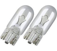 OSRAM ORIGINAL LINE 12V, W5W, Lampen mit Glasquetschsockeln, Doppelblister (2 Lampen)