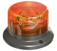 OSRAM LIGHTsignal LED BEACON LIGHT, LED-Rundumleuchte 360°, gelbe Blinkleuchte, straßenzugelassene Warnleuchte für PKW, LKW und Nutzfahrzeuge mit 3-Bolzen-Befestigung