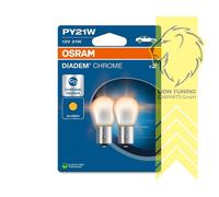 OSRAM Blinkerbirnen Blinker Birne Diadem Chrom 5W w5w 21W BAU15S PY21W