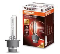 OSRAM XENARC NIGHT BREAKER 220, D2S, 220% mehr Helligkeit, Xenon-Scheinwerferlampe, 66240XN2, Faltschachtel (1 Lampe)