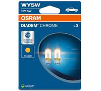Osram Diadem chrome Blinkerbirnen NextGen 12V WY5W verchromt orange-leuchtend