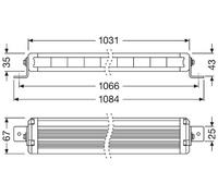 LED Driving LIGHTBAR Lichtbalken Zusatzscheinwerfer, ECE Zulassung Offroad 22"