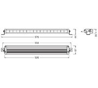 Osram Osram, Autolampe, Fernscheinwerfer LED Zusatzlicht LEDriving Lightbar VX500 SP