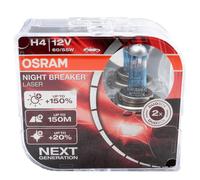 OSRAM Glhbirnen Night Breaker LASER H4 Lampe Sockel - 64193NL - 2 STCK
