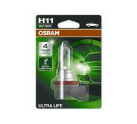 Glühlampe Leuchtmittel OSRAM 12V Ultra Life H11 55W PGJ19-2, 1 Stück