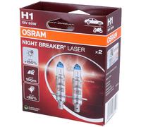 OSRAM H1 Night Breaker LASER Next Generation 150% mehr Helligkeit DUO BOX