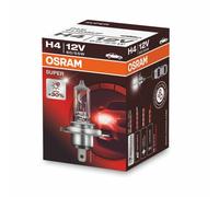 OSRAM H4 12V 60/55W SUPER Autoscheinwerferlampe 30% mehr Licht 64193SUP Single