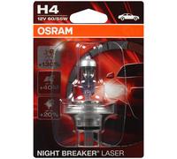 1 Stück Osram NIGHT BREAKER LASER 130% H4 Blister 12V 60/55W TOP SICHT