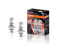 Osram H4 64193DWNBSP-2HB Night Breaker LED Speed 450% Autolampen Set mit ECE (2 Stück)