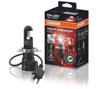 Osram H4 Night Breaker LED Motorrad / Autolampe mit ECE (1 Stück)