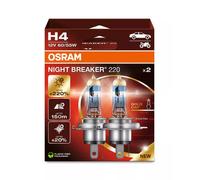 OSRAM H4 NightBreaker220 % 2erSet 12V