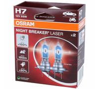 Osram | H7 12V 55W PX26d NIGHT BREAKER® LASER +150% mehr Helligkeit 2 St | 64210NL-2HB